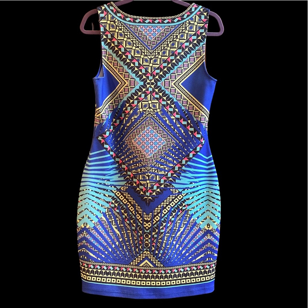 Peachpuff at Bloomingdale’s Atzec Mini bodycon dress